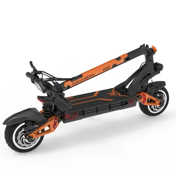 KuKirin G3 Pro Doppelmotor 2x1200W, 65 km/h, 80 km Reichweite, XOD hydraulische Bremsen.