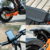 Joyor T6E Pro Elektroroller, 500 Watt, Höchstgeschwindigkeit 20 km/h