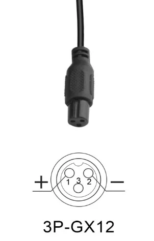 2 54,6V 2A Ladegerät (kompatibel mit Vmax R55 V 1.0)