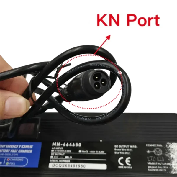 3 66,4V 6,5A Schnellladegerät für Dualtron Elektroroller