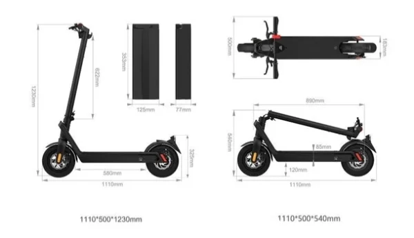 E-Scooter X9 Pro