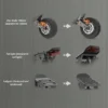 KuKirin G4 2000-W-Motor, 70 km/h, 75 km Reichweite, 11″-Schlauchlos-Offroad-Reifen. Lieferung in die Schweiz.